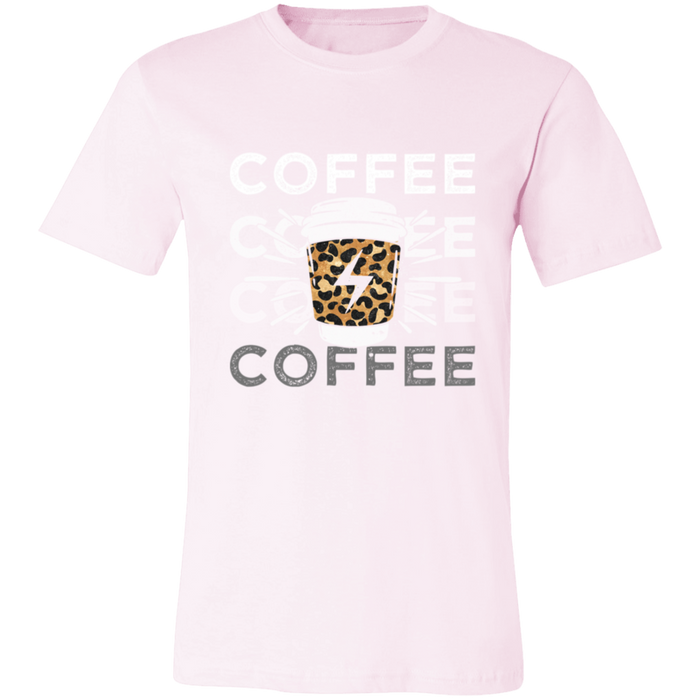 Coffee Lightning Bolt T-Shirt