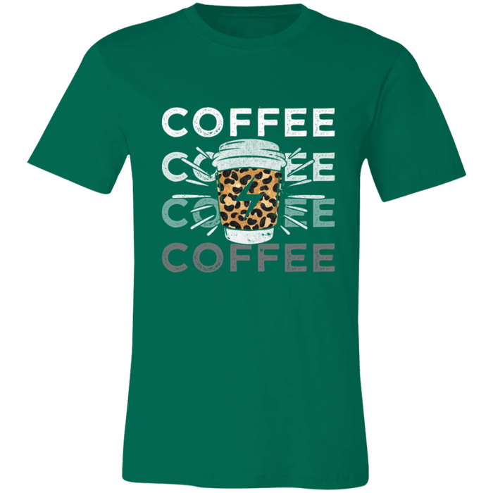 Coffee Lightning Bolt T-Shirt