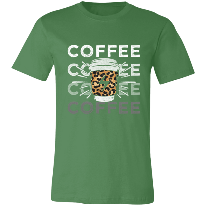 Coffee Lightning Bolt T-Shirt