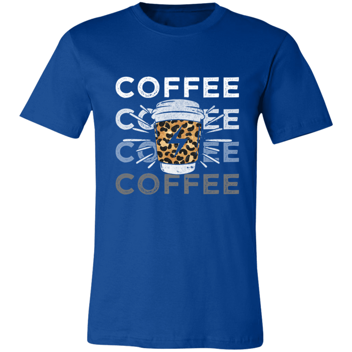 Coffee Lightning Bolt T-Shirt