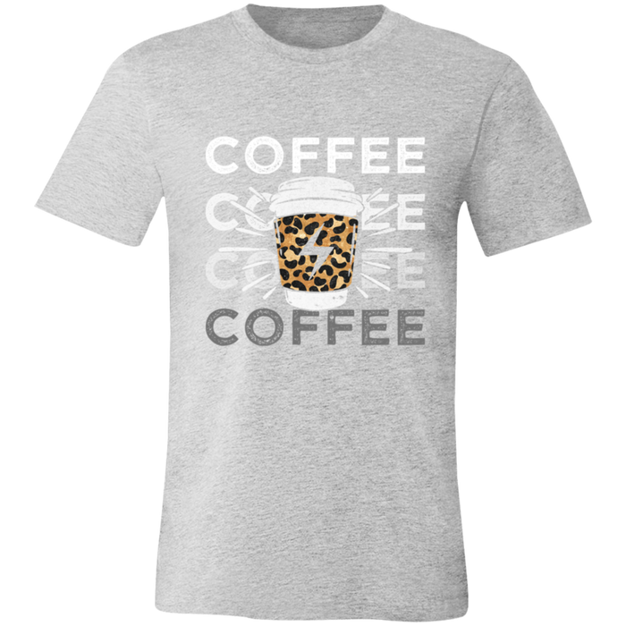 Coffee Lightning Bolt T-Shirt
