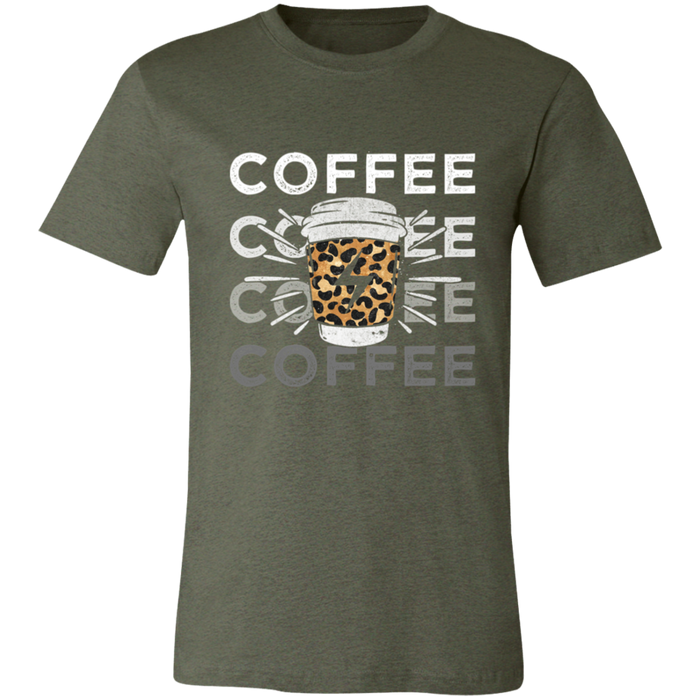 Coffee Lightning Bolt T-Shirt