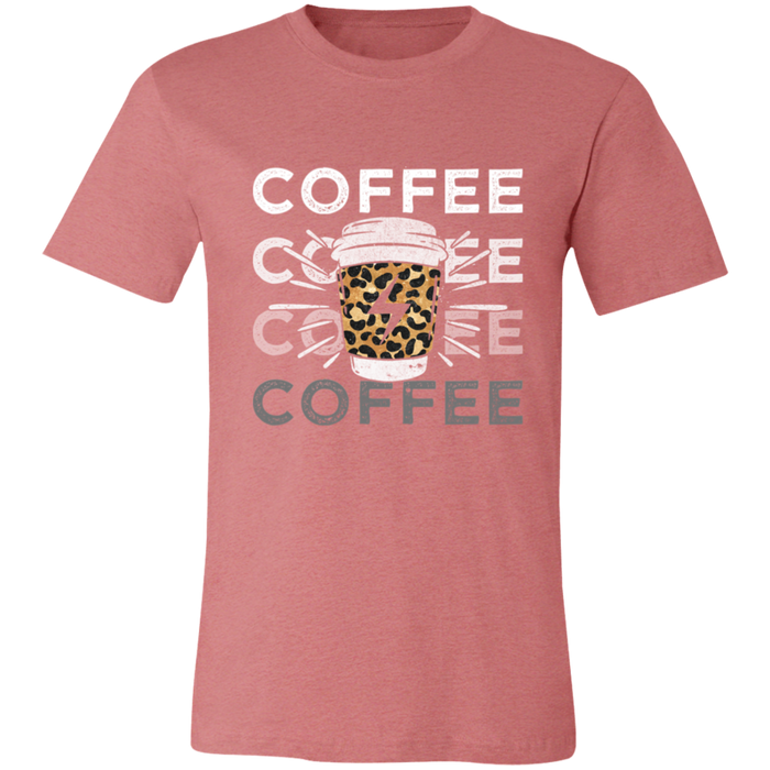 Coffee Lightning Bolt T-Shirt