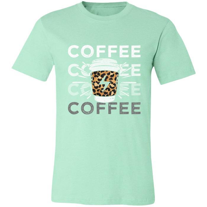 Coffee Lightning Bolt T-Shirt