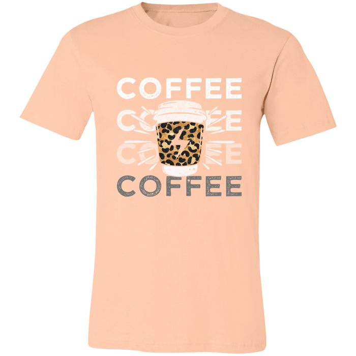 Coffee Lightning Bolt T-Shirt