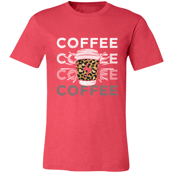 Coffee Lightning Bolt T-Shirt