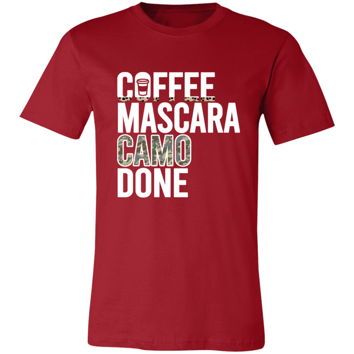 Coffee Mascara Camo Done T-Shirt