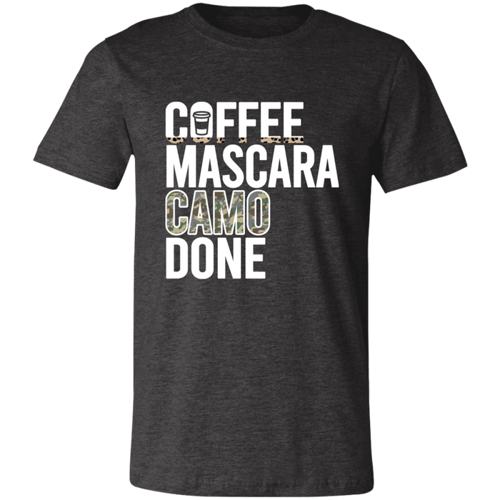 Coffee Mascara Camo Done T-Shirt