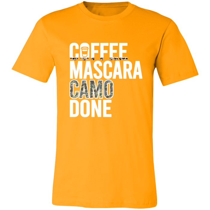 Coffee Mascara Camo Done T-Shirt