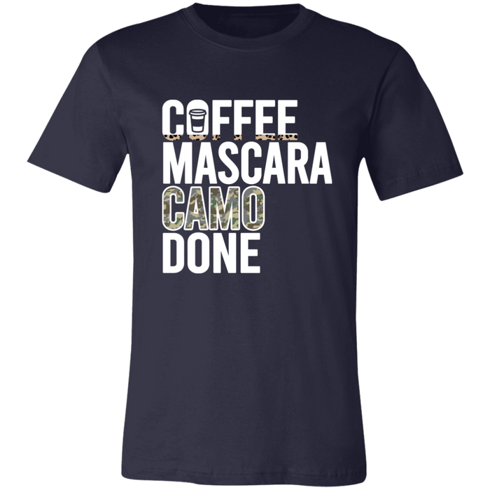 Coffee Mascara Camo Done T-Shirt