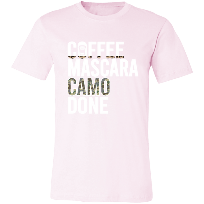 Coffee Mascara Camo Done T-Shirt