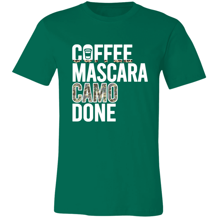 Coffee Mascara Camo Done T-Shirt