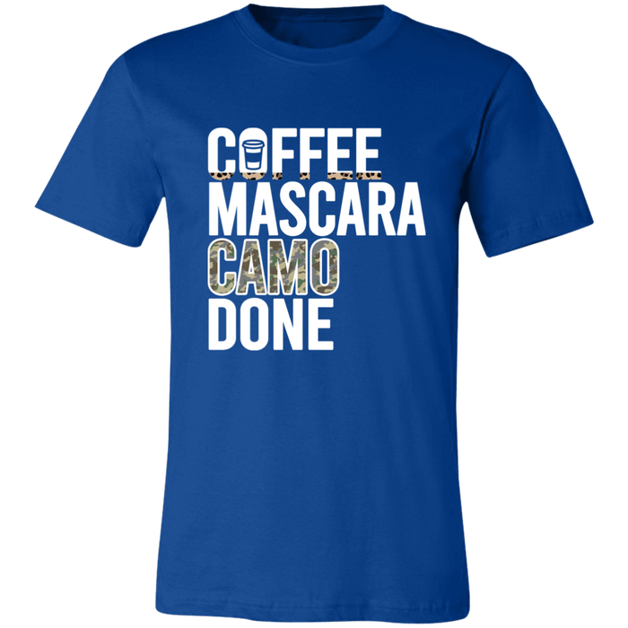 Coffee Mascara Camo Done T-Shirt