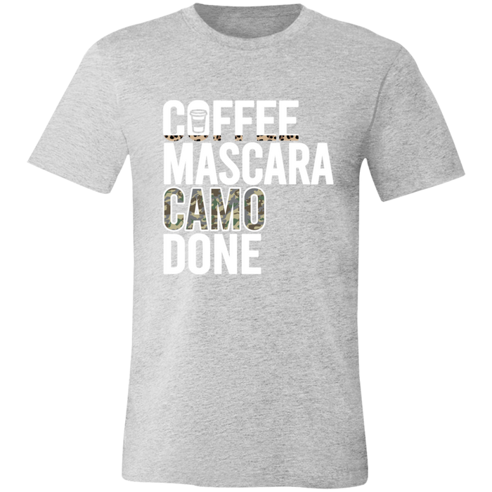 Coffee Mascara Camo Done T-Shirt