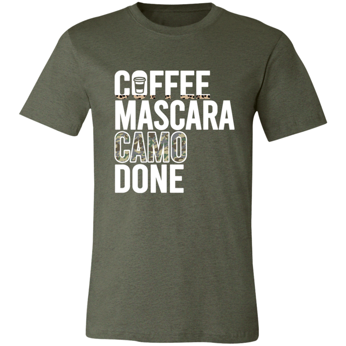Coffee Mascara Camo Done T-Shirt