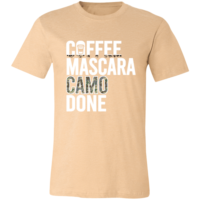 Coffee Mascara Camo Done T-Shirt