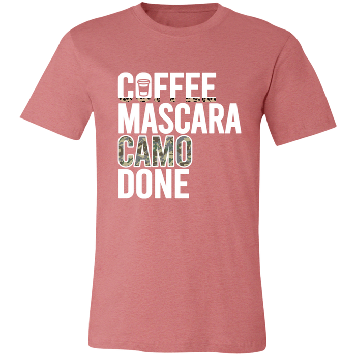 Coffee Mascara Camo Done T-Shirt