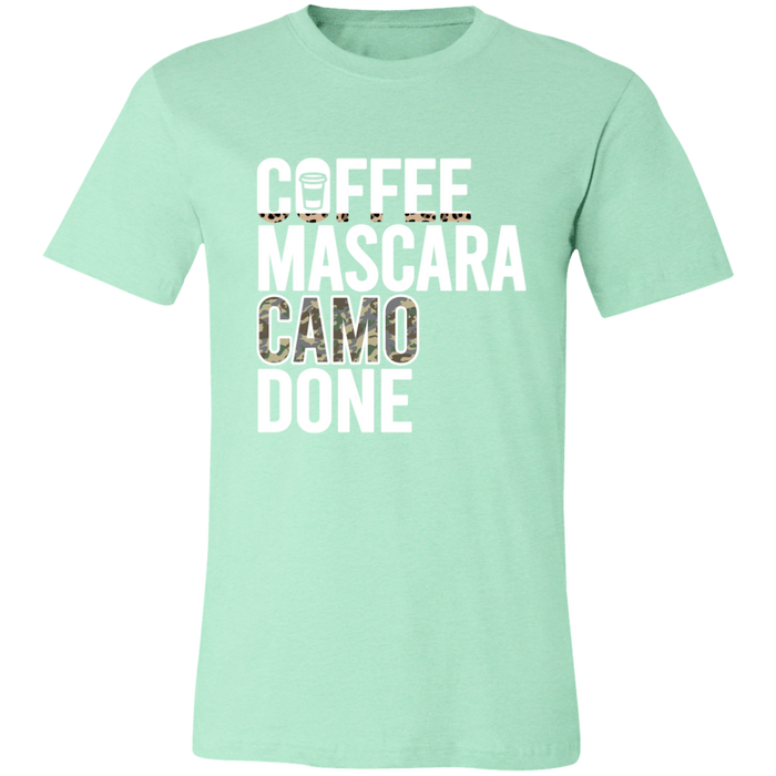 Coffee Mascara Camo Done T-Shirt