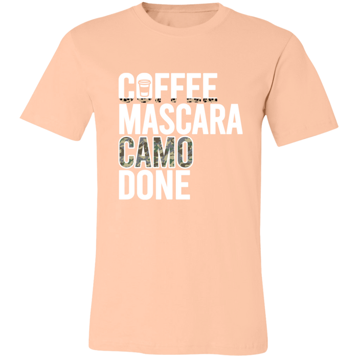 Coffee Mascara Camo Done T-Shirt