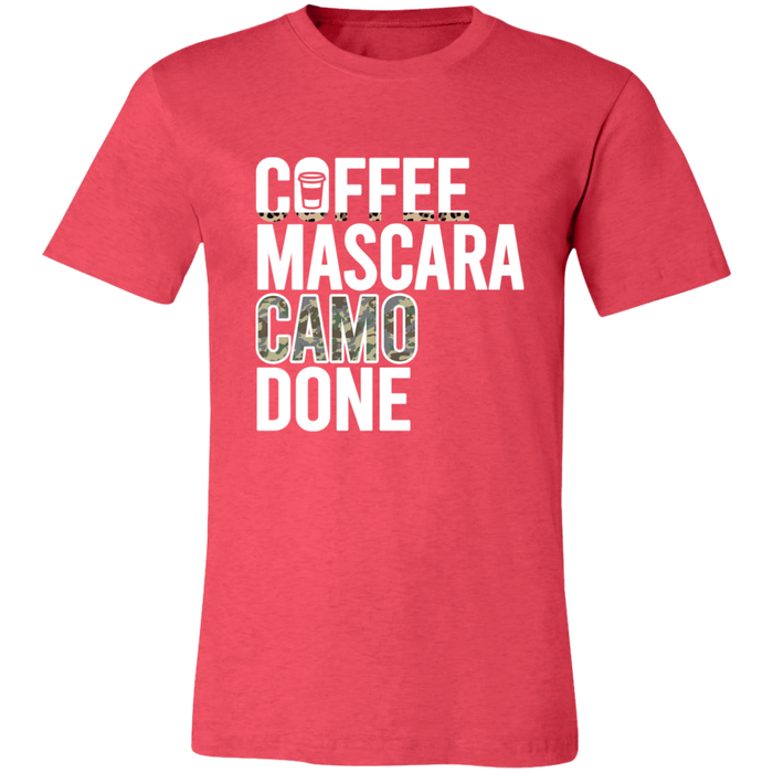 Coffee Mascara Camo Done T-Shirt
