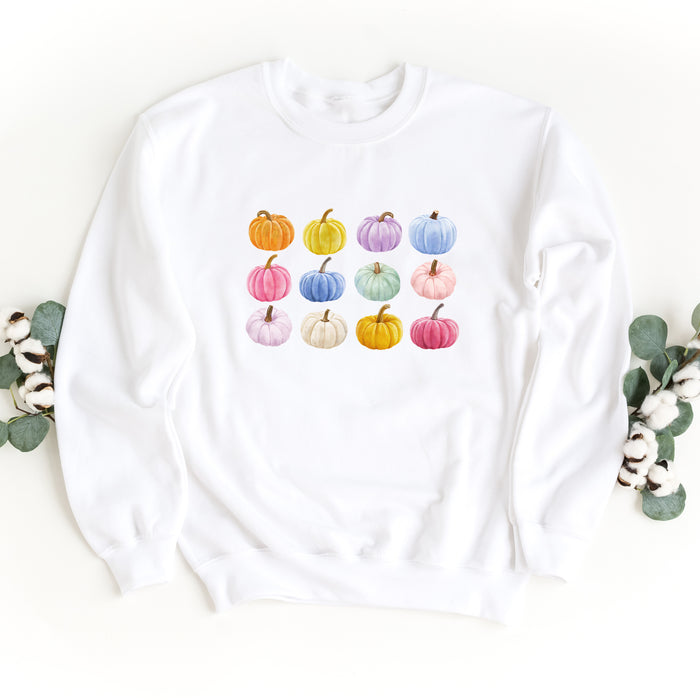 Colorful Pumpkins Sweatshirt