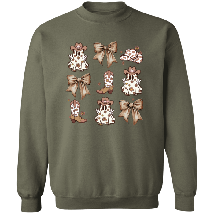 Country Ghost Bows Sweatshirt
