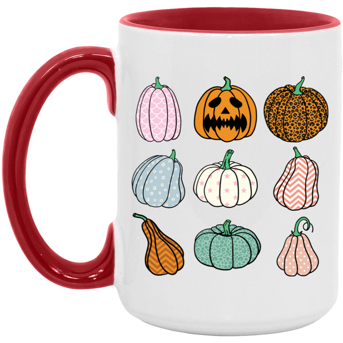 Cute Pattern Pumpkins Mug