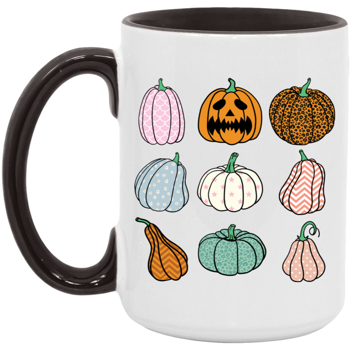 Cute Pattern Pumpkins Mug