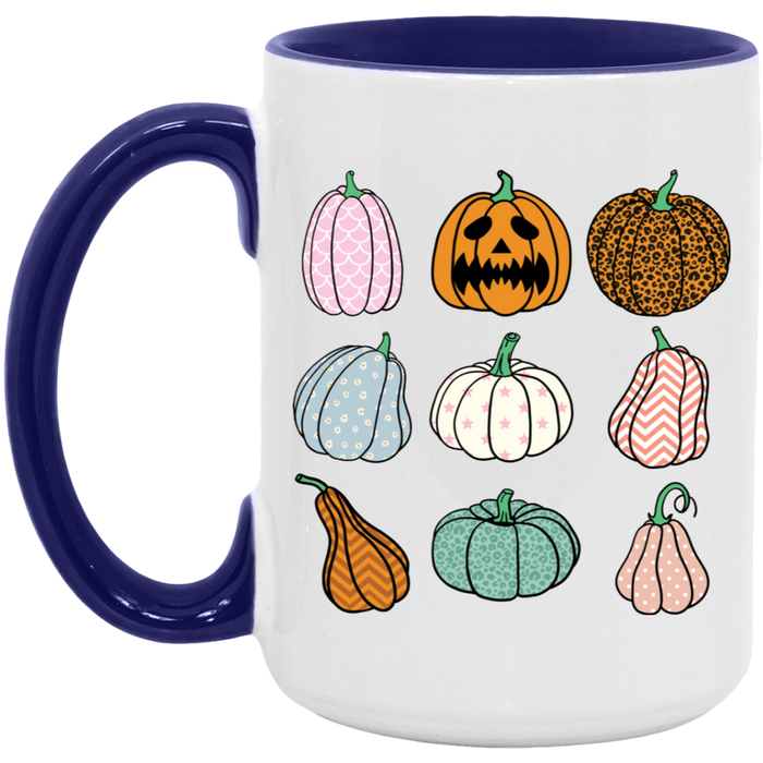 Cute Pattern Pumpkins Mug