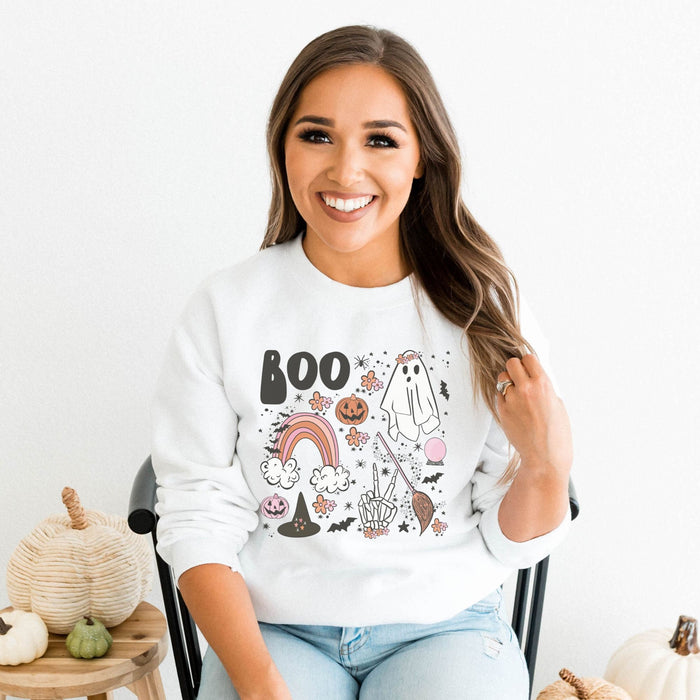 Cutie Boo Halloween Sweatshirt