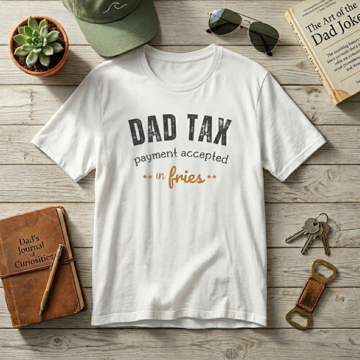 Dad Tax Payment Accepted In Fries T-shirt