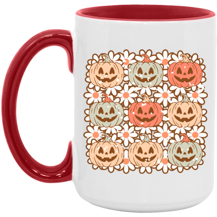Daisy Cute Pumpkins Mug