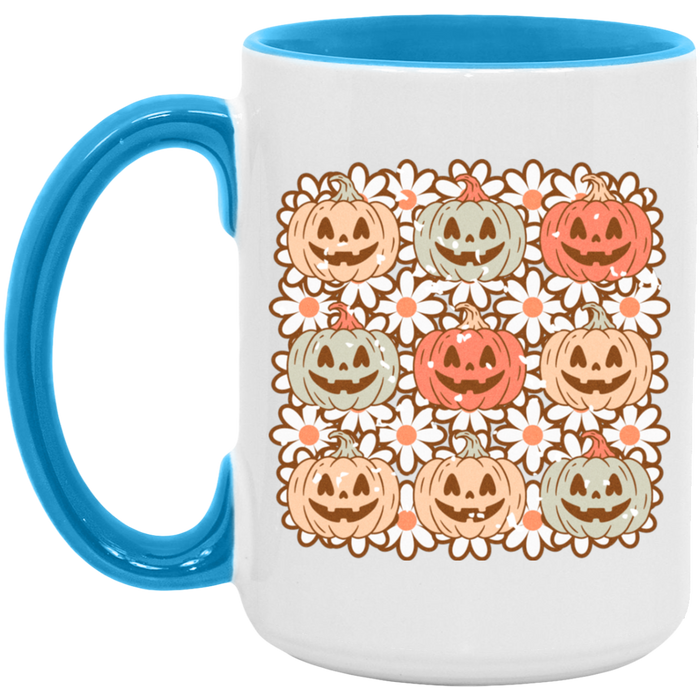 Daisy Cute Pumpkins Mug
