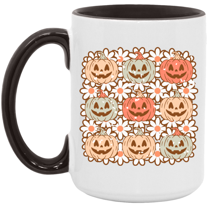 Daisy Cute Pumpkins Mug