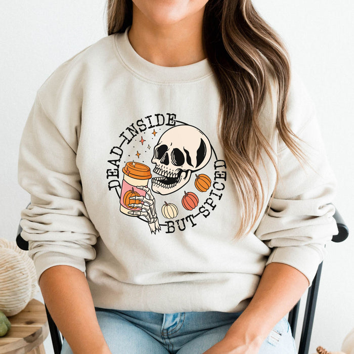 Dead Inside But Spiced Sweatshirt