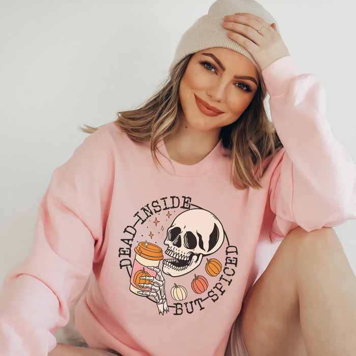 Dead Inside But Spiced Sweatshirt