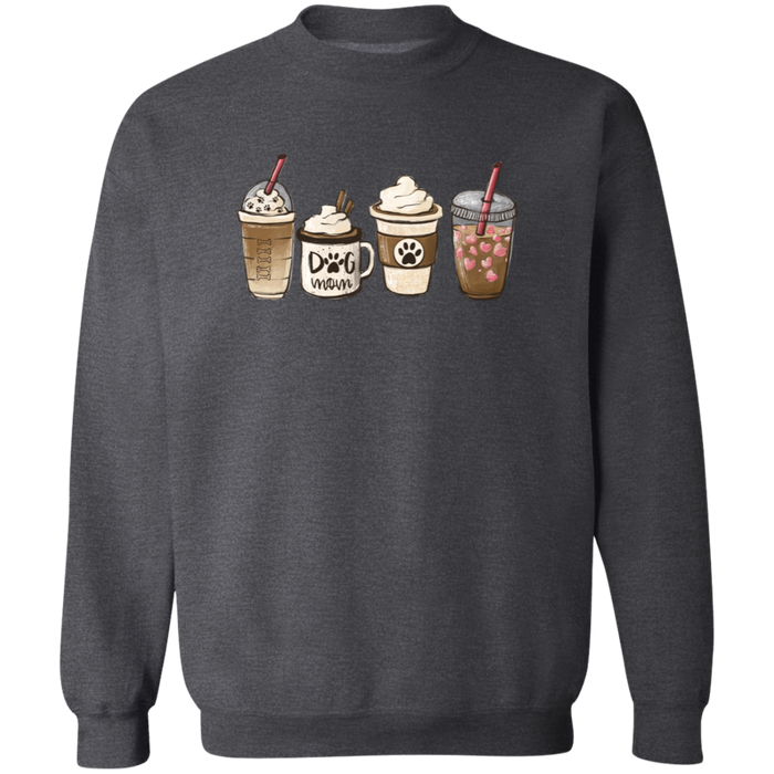 Dog Mom Coffee Lover Sweatshirt