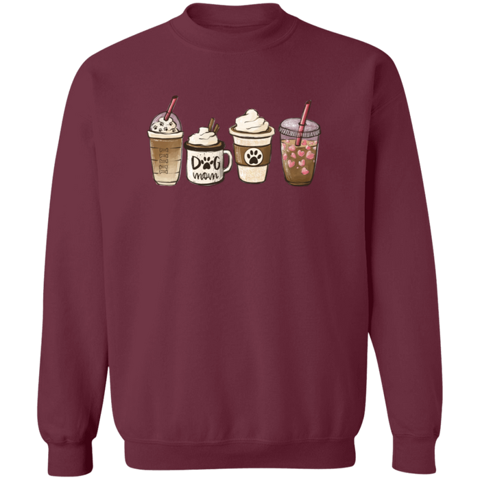 Dog Mom Coffee Lover Sweatshirt