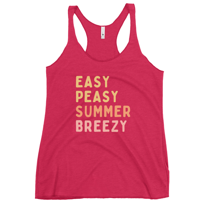 Easy Peasy Summer Breezy Tank Top