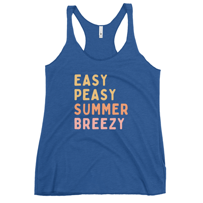 Easy Peasy Summer Breezy Tank Top