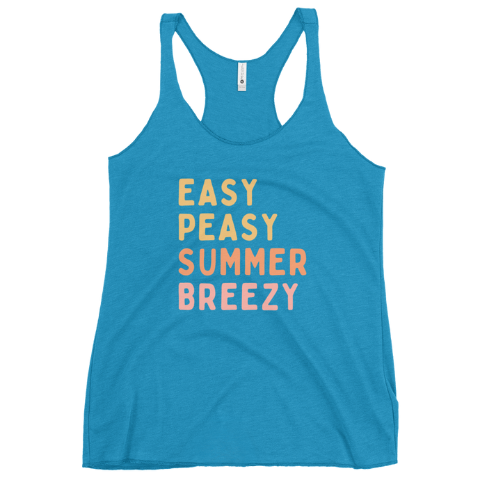 Easy Peasy Summer Breezy Tank Top