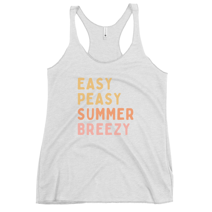 Easy Peasy Summer Breezy Tank Top