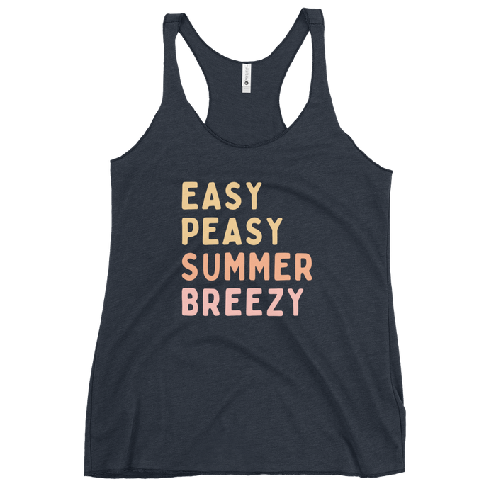 Easy Peasy Summer Breezy Tank Top