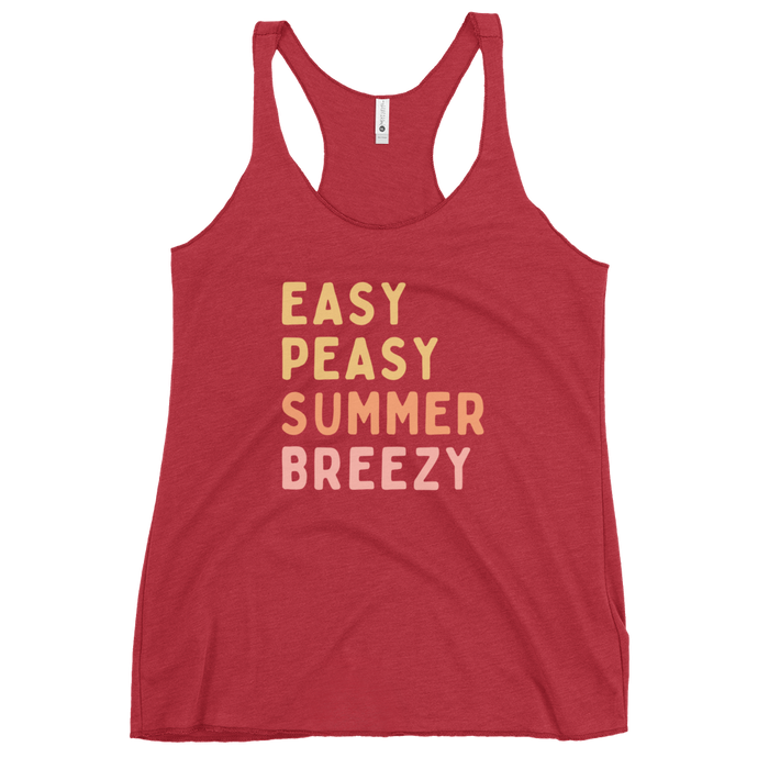 Easy Peasy Summer Breezy Tank Top