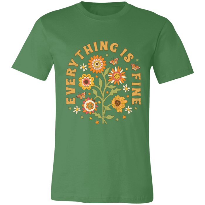 Everything is Fine Floral T-Shirt