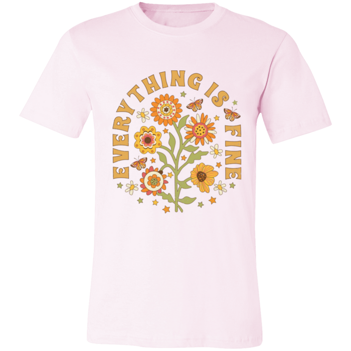 Everything is Fine Floral T-Shirt