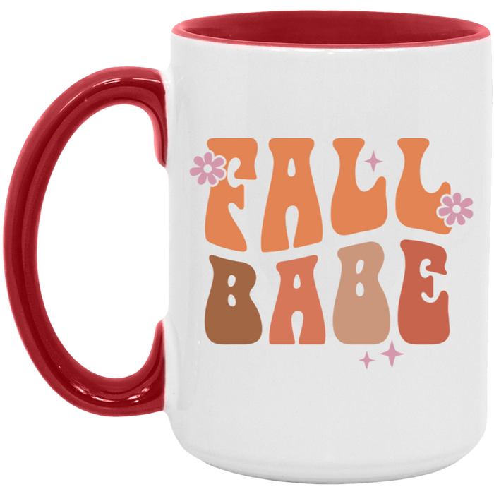 Fall Babe Flowers Mug