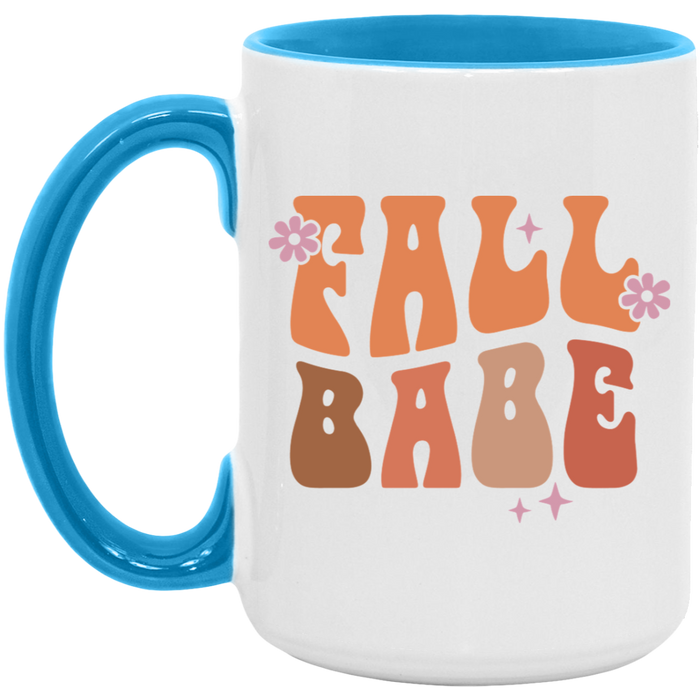 Fall Babe Flowers Mug