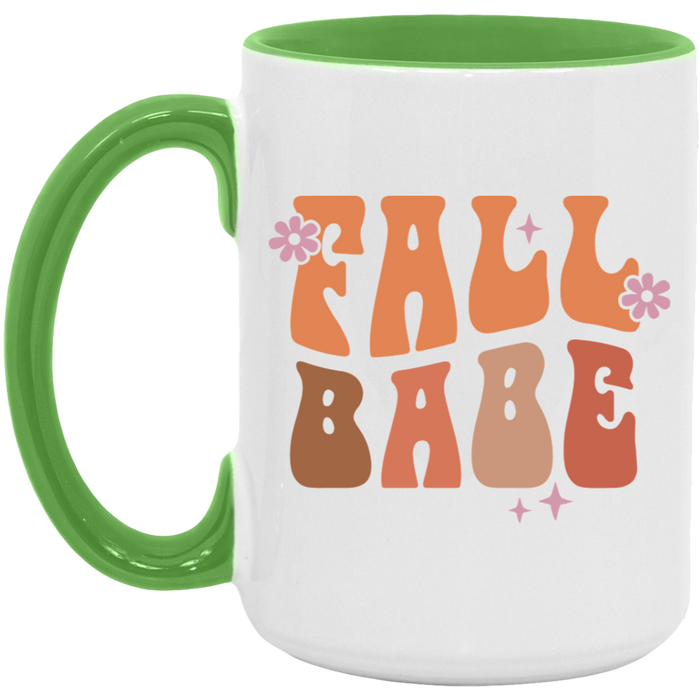 Fall Babe Flowers Mug