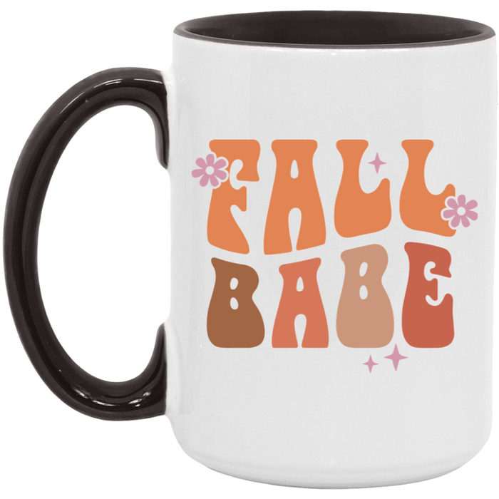 Fall Babe Flowers Mug